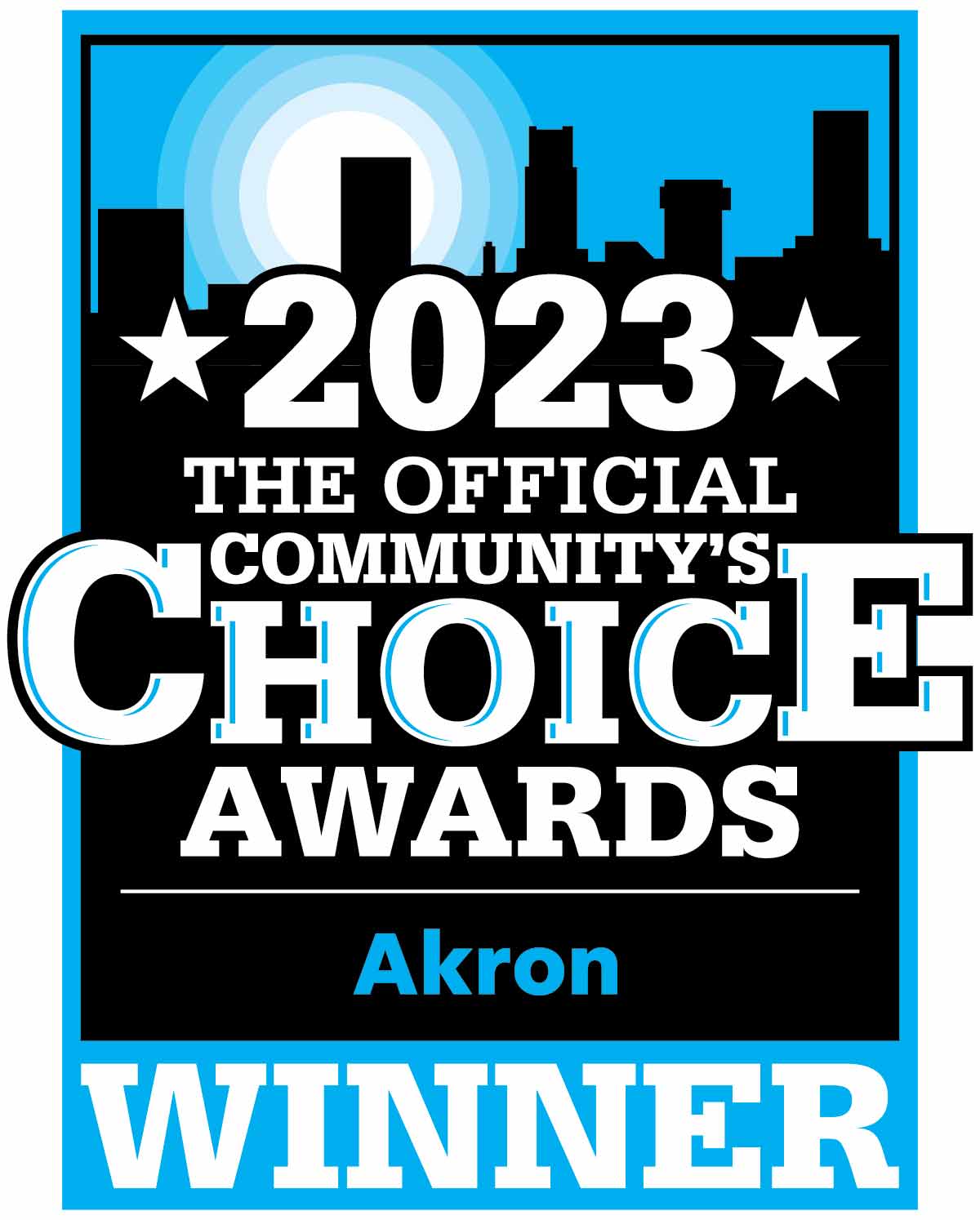 2023 akron best winner choice award